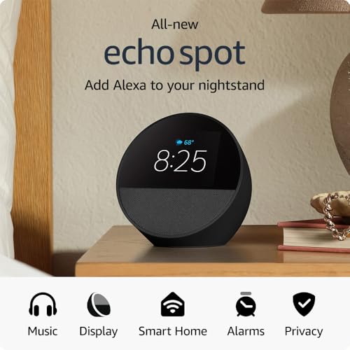 Amazon Echo Spot with Alexa
