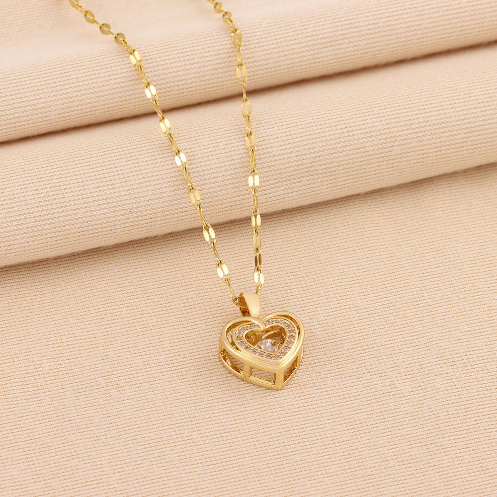 Double-layer Love Jewelry Woman