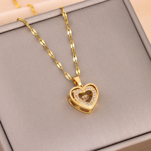 Double-layer Love Jewelry Woman